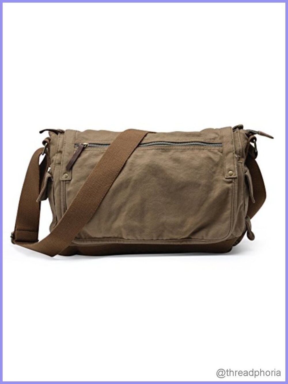 Vintage Canvas Messenger Bag Crossbody Satchel Laptop Shoulder Bag